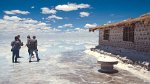 Salar de Uyuni, Hotel de Sal (dismantled in 2002) 16.01.1997