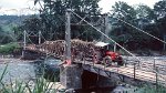 Sugar Cane Train 14.03.1996 Bridge over Rio Orosí